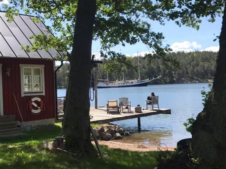 Sjoestuga Myttinge Värmdö 외부 사진